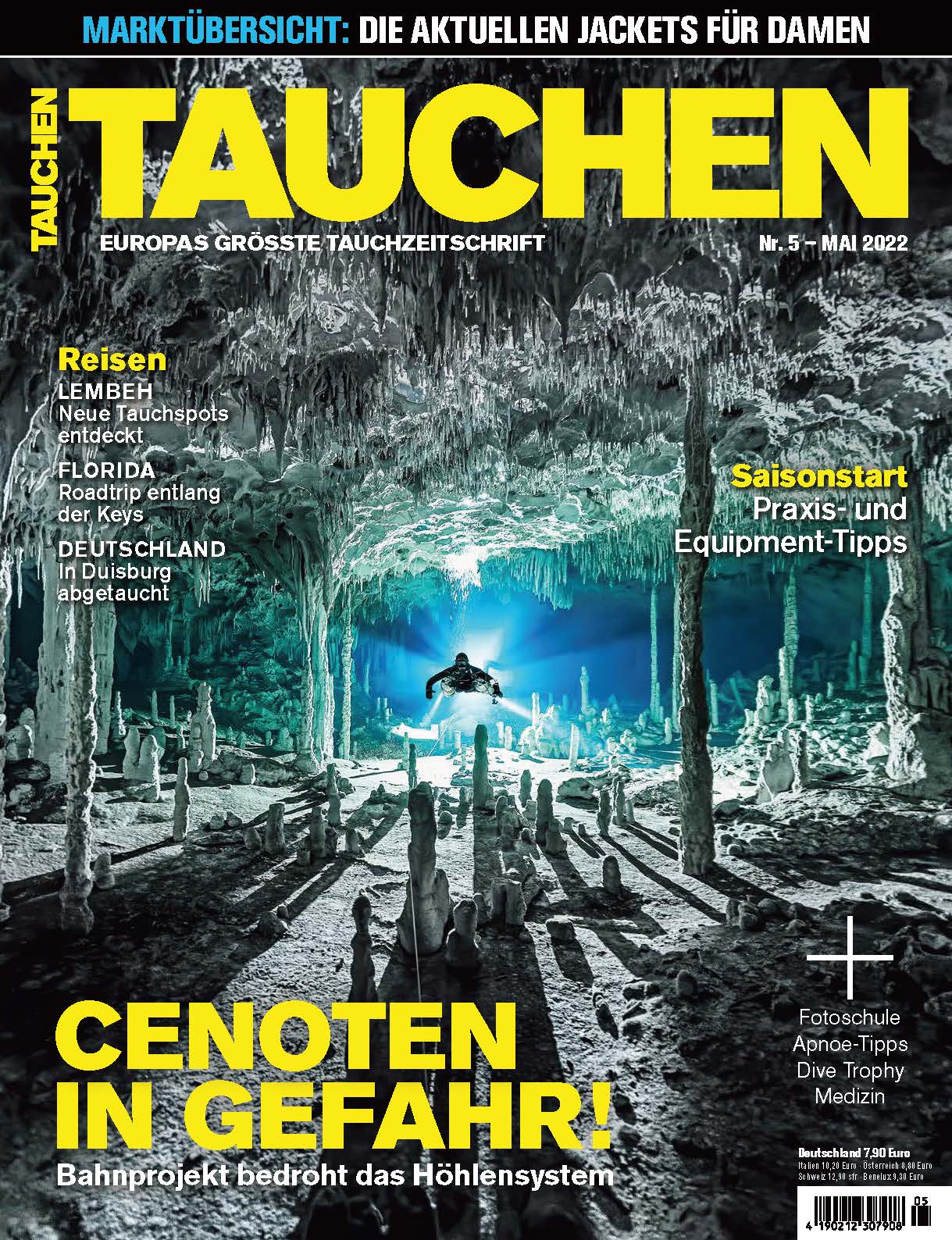 CREST CR-5 on TAUCHEN May,2022 . “Durchaus eine Kaufempfehlung.”