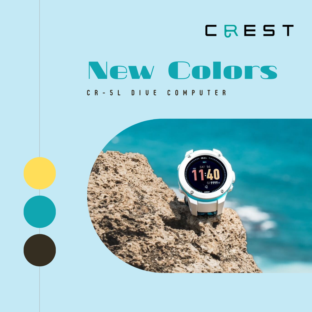 CREST 『CR-LITE』CR-5L 潛水電腦錶