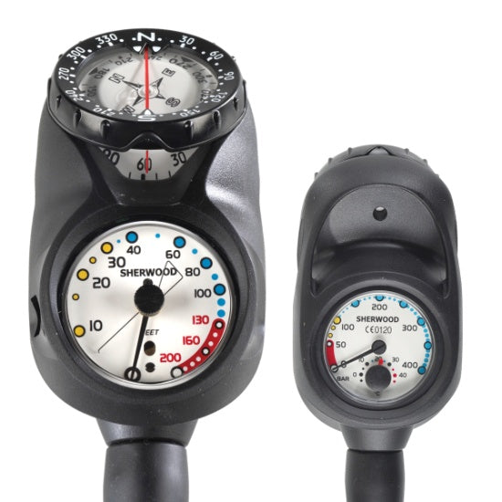 SHERWOOD NAVIGATIONAL CONSOLE Analog Three-Use Meter