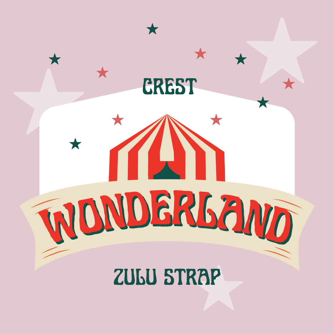 CREST CR-5L / CR-5 Zulu Wonderland 繽紛樂園運動錶帶組