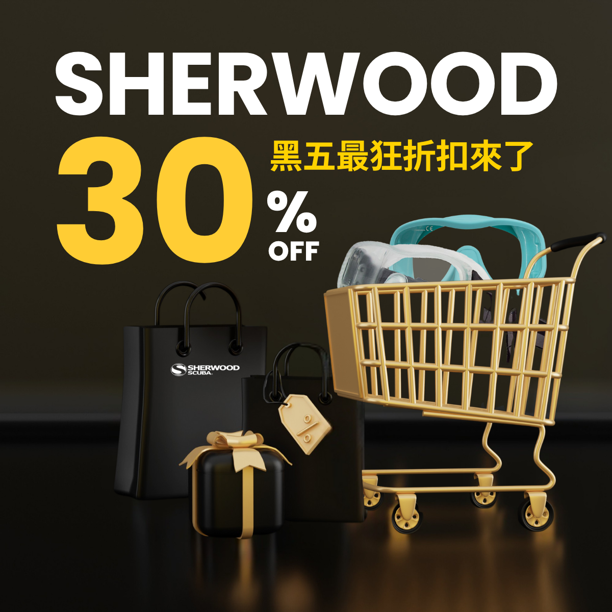 SHERWOOD黑五最狂折扣來了