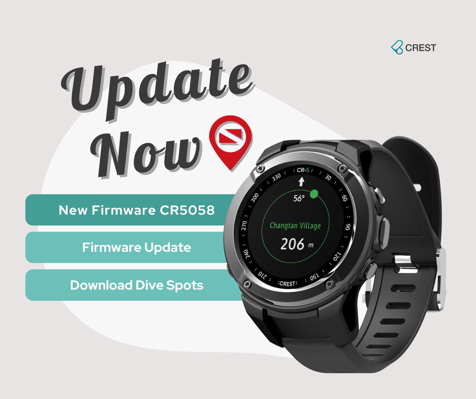 CREST CR-5 韌體更新公告 Ver. CR5058