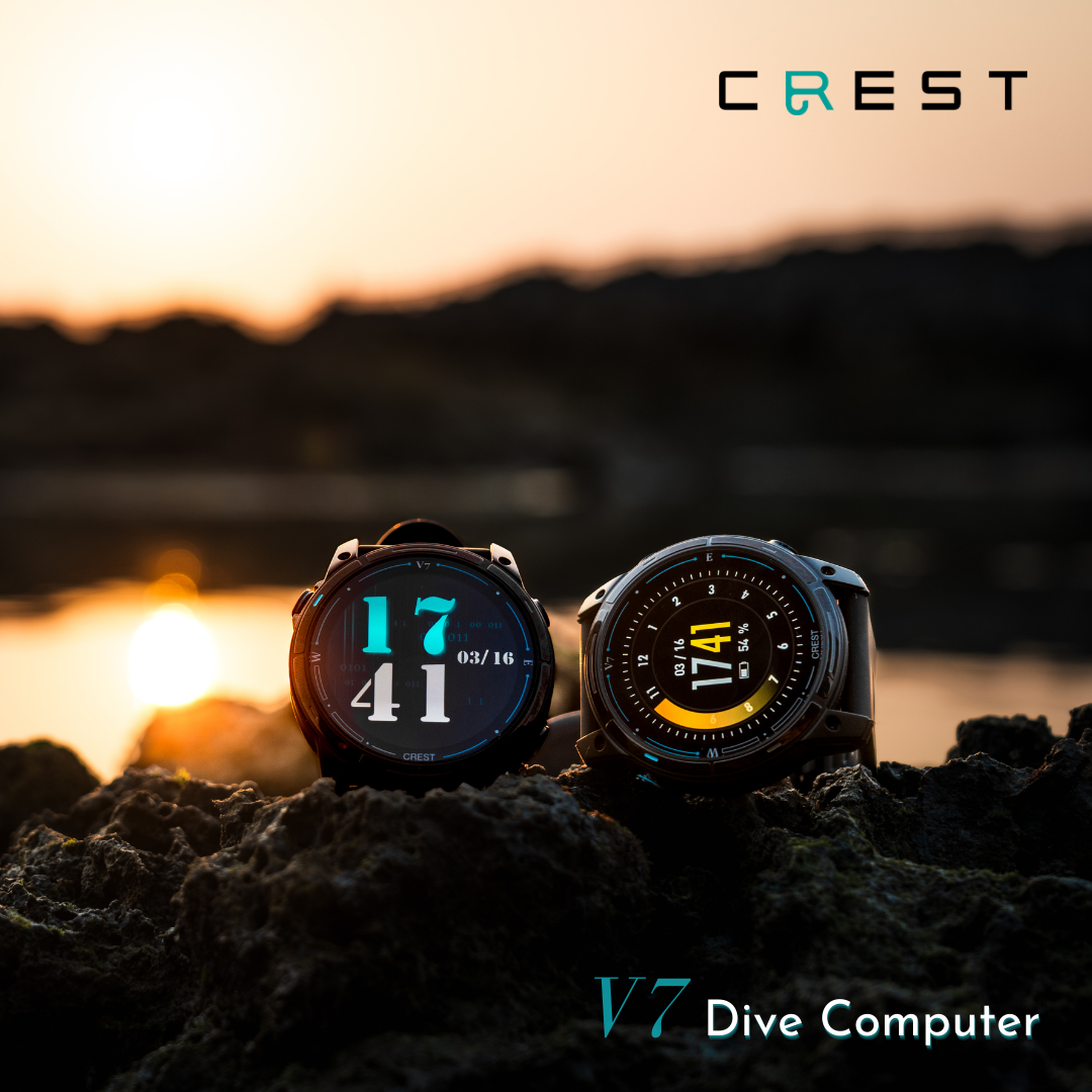 【預購】CREST V7 Dive Computer 潛水電腦錶