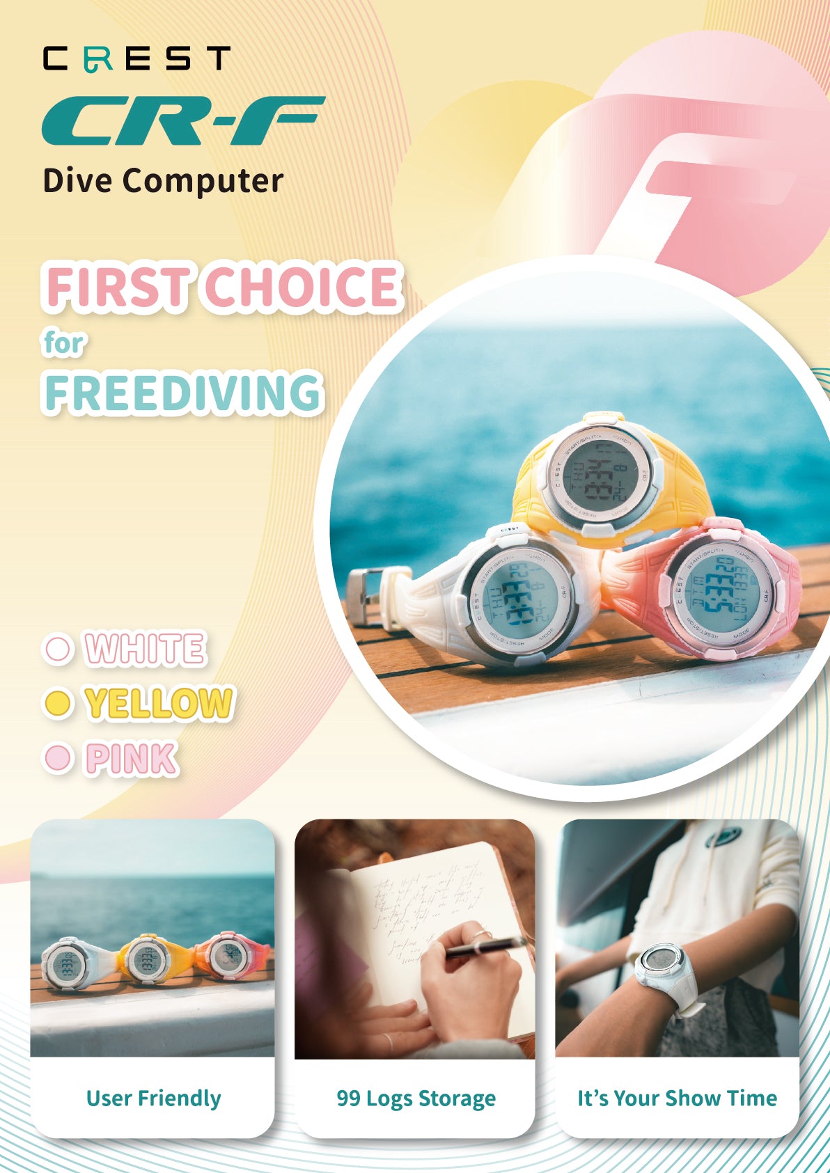 [Brand Promotion] CREST Dive Computer  Comparison Chart English Version