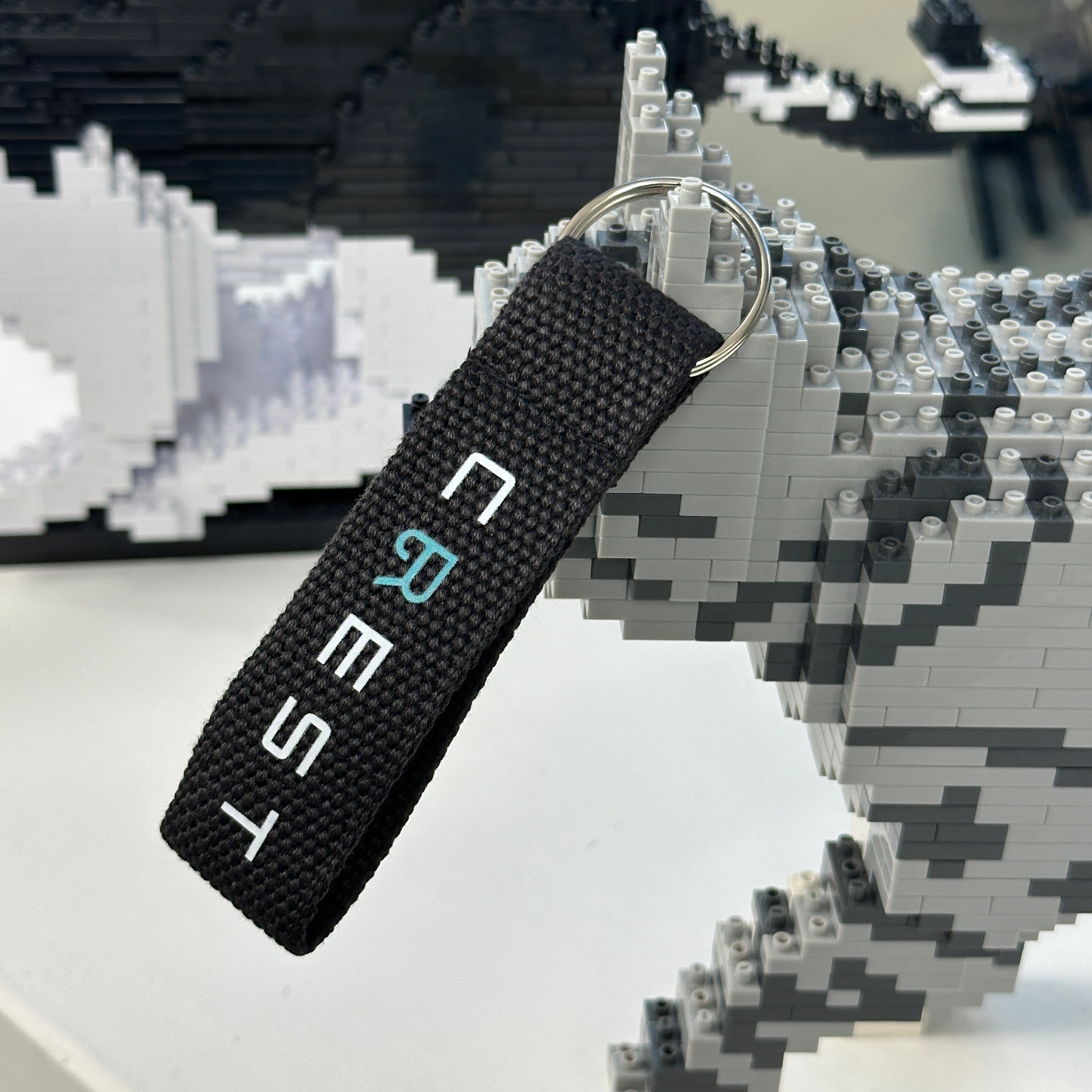 CREST Classic Woven Traveler Keychain