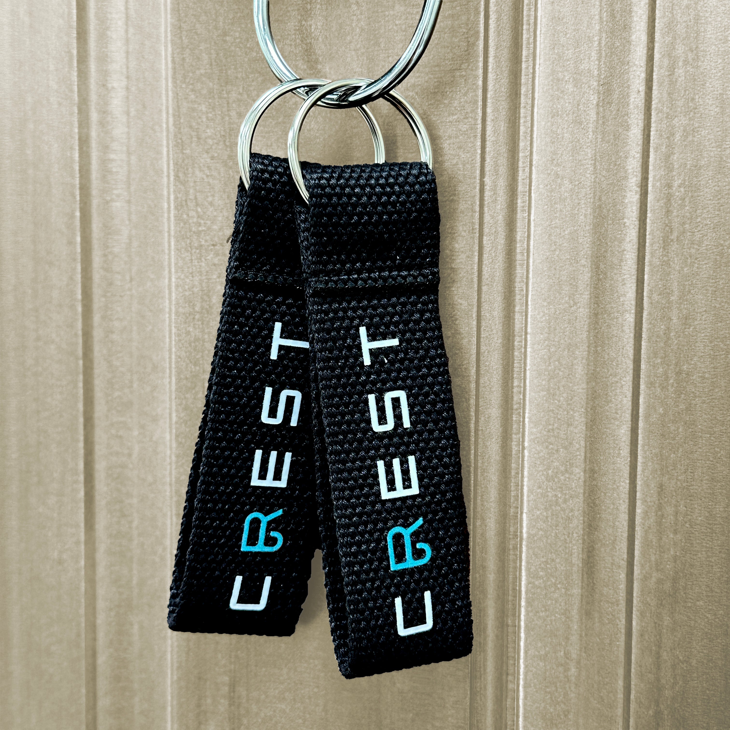 CREST Classic Woven Traveler Keychain