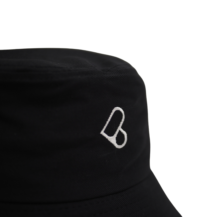CREST Black Bucket Hat